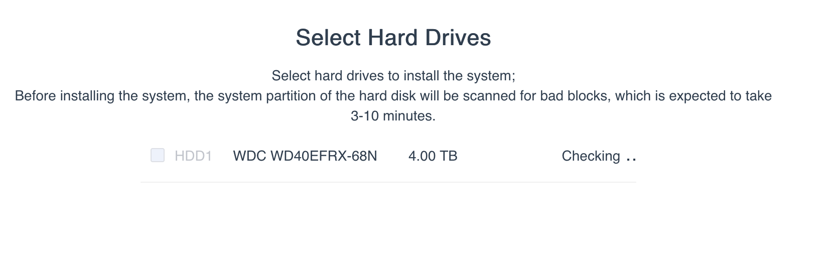 choose hard drive